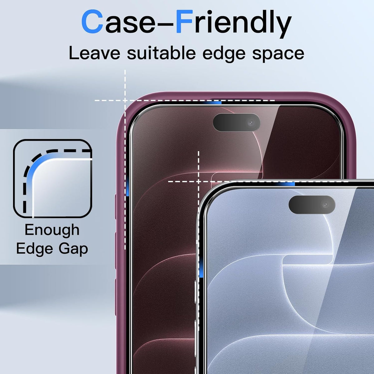 For iPhone 18 Pro Max (6.9”) Tempered Glass Privacy Screen Protector Anti-Spy 9H Hardness