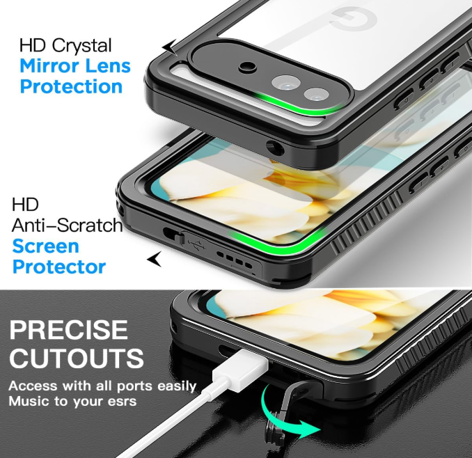 Redpepper Case Life Cover Waterproof Dust Shockproof For Google Pixel 9A