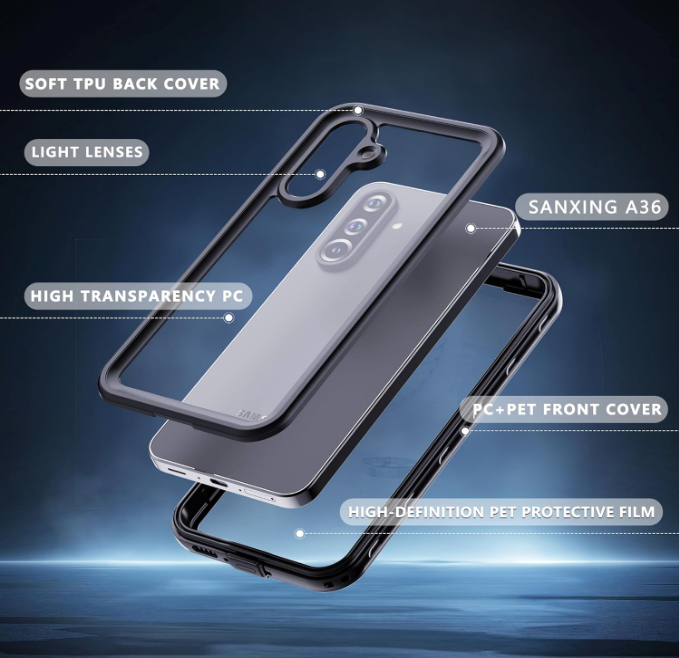Redpepper Case Life Cover Waterproof Dust Shockproof For Samsung Galaxy A36 5G