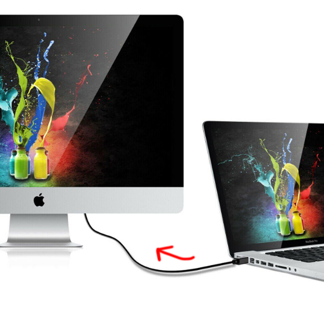 Mini DisplayPort DP to Display Port DP 6FT 1.8M Male to Male Cable