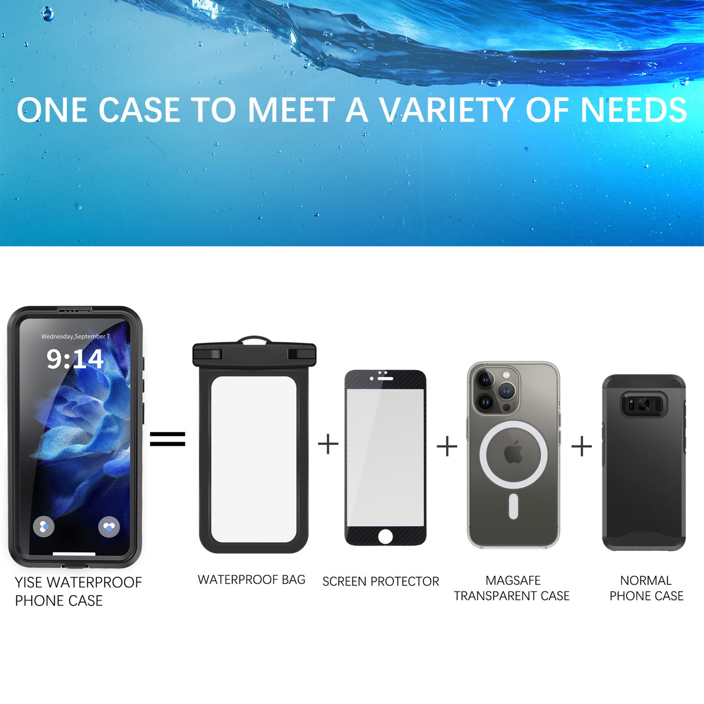 Redpepper Case Life Cover Waterproof Dust Shockproof For Samsung Galaxy S25 Plus