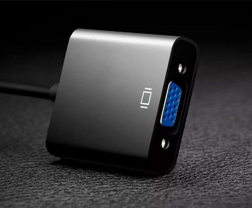 1080P HDMI Male to VGA Female Video Adapter Converter + Audio Cable PC Laptop TV