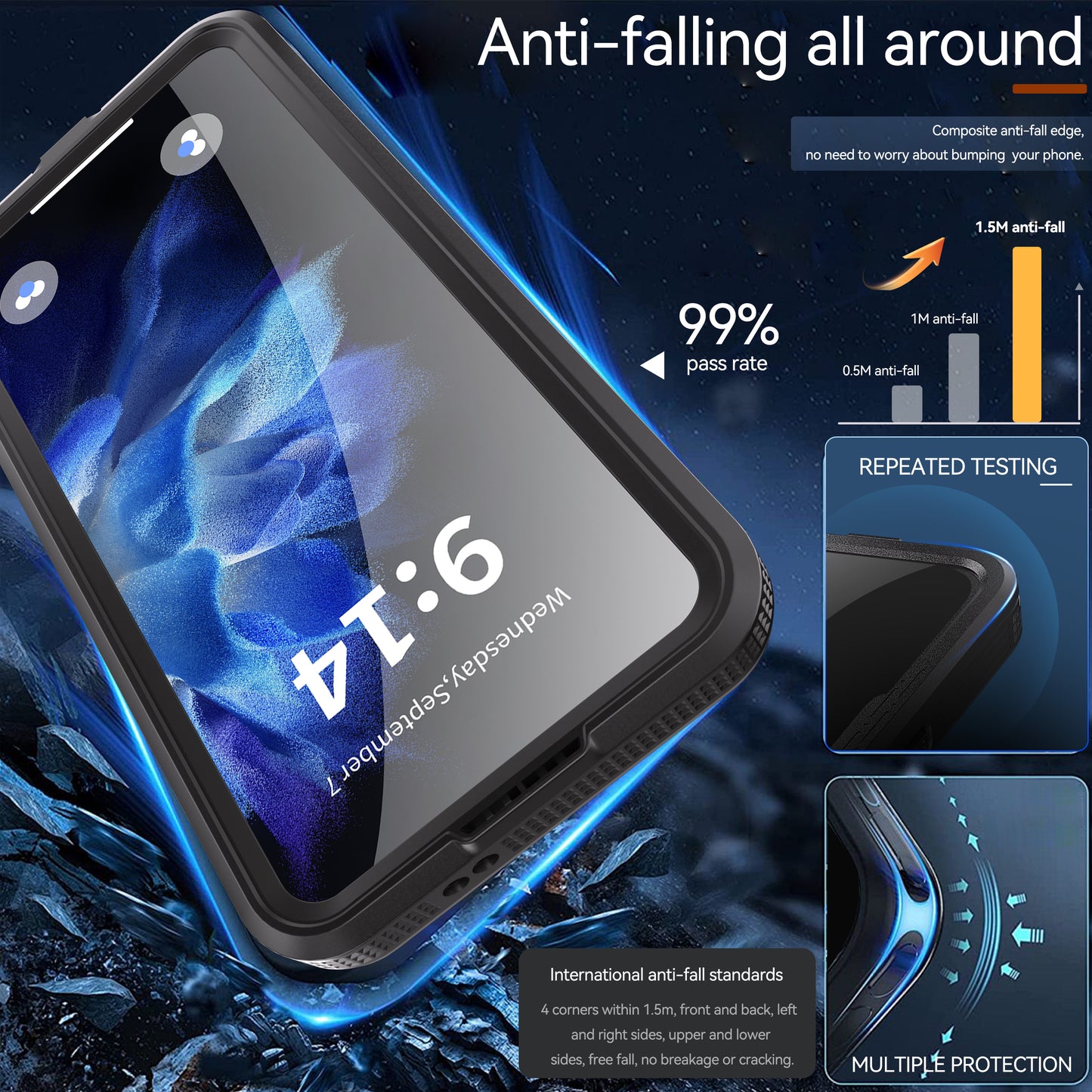 Redpepper Case Life Cover Waterproof Dust Shockproof For Samsung Galaxy S25 Plus