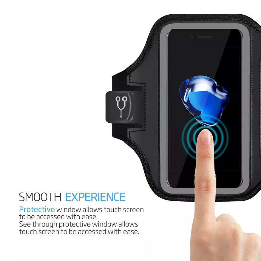 Universal Outdoor Sports Armband Case Phone Holder Gym Run Jog Night Reflection