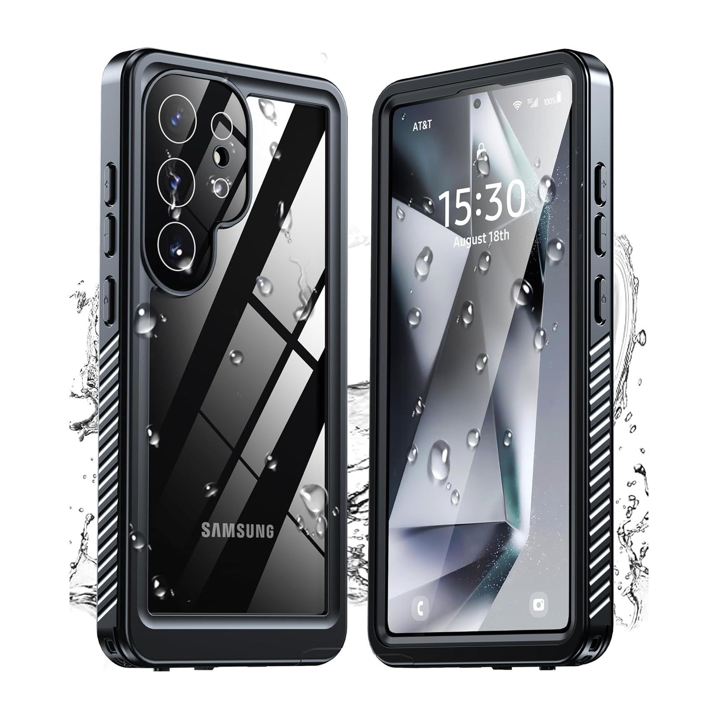 Redpepper Life Cover Waterproof Dust ShockProof Case Samsung S25 S24 S23 S22 S21 S20 FE Note 20 Ultra S10 Plus