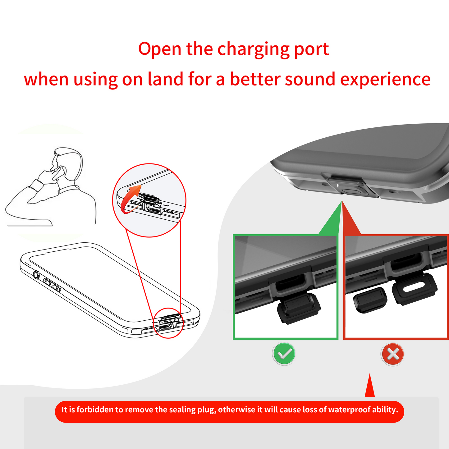 Redpepper Case Life Waterproof ShockProof Cover For iPhone 17 Air (6.5”)