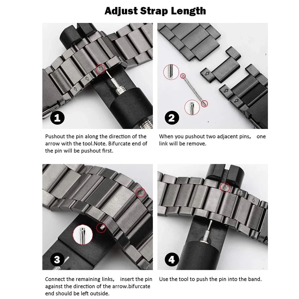 Stainless Steel Metal Slim Watch Band Strap For Apple iWatch Ultra 10 9 8 7 6 5 4 3 2 1 SE 49 46 45 44 42 41 40 38 mm