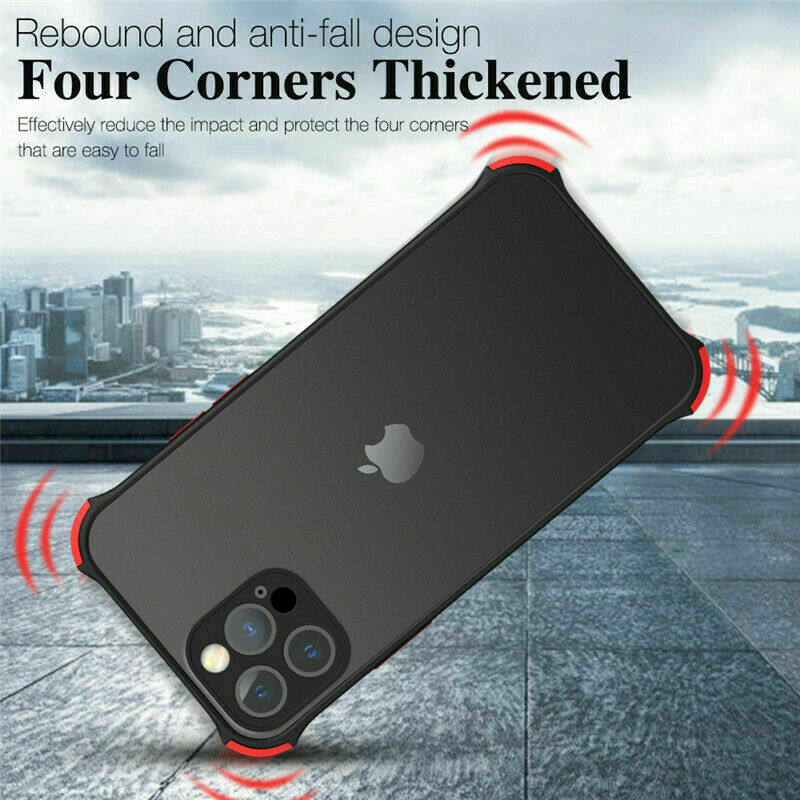 Shockproof Armour Matte Case Cover For iPhone 13 12 11 Pro XS Max Mini XR X 8 7 Plus