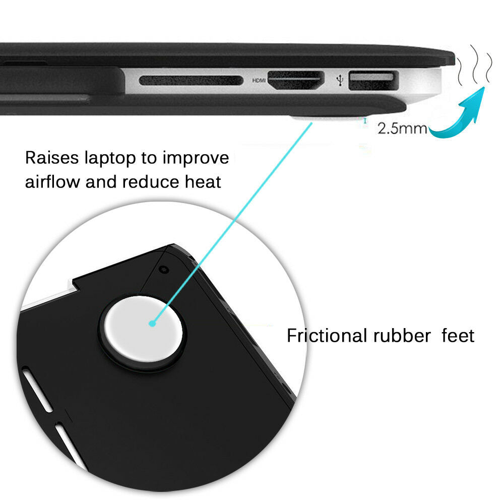 3-IN-1 SET Cover Matte Case For MacBook