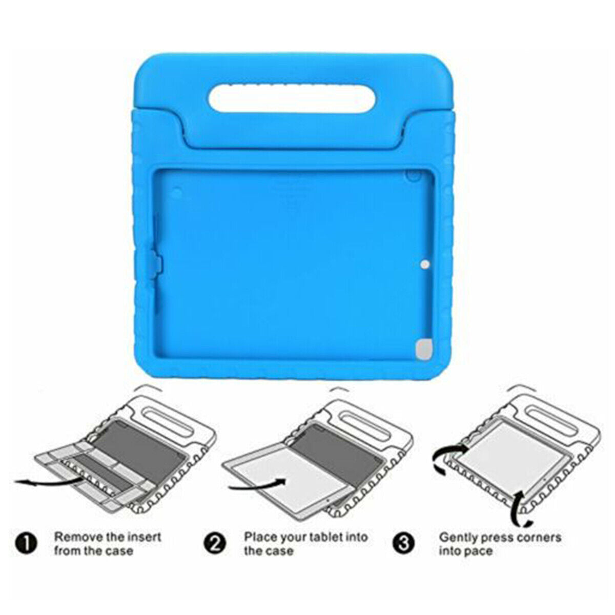 Kids Case for Lenovo Tab 10.1" 2025 TB-311FU TB-311XU Handle Stand Shockproof EVA Foam Cover