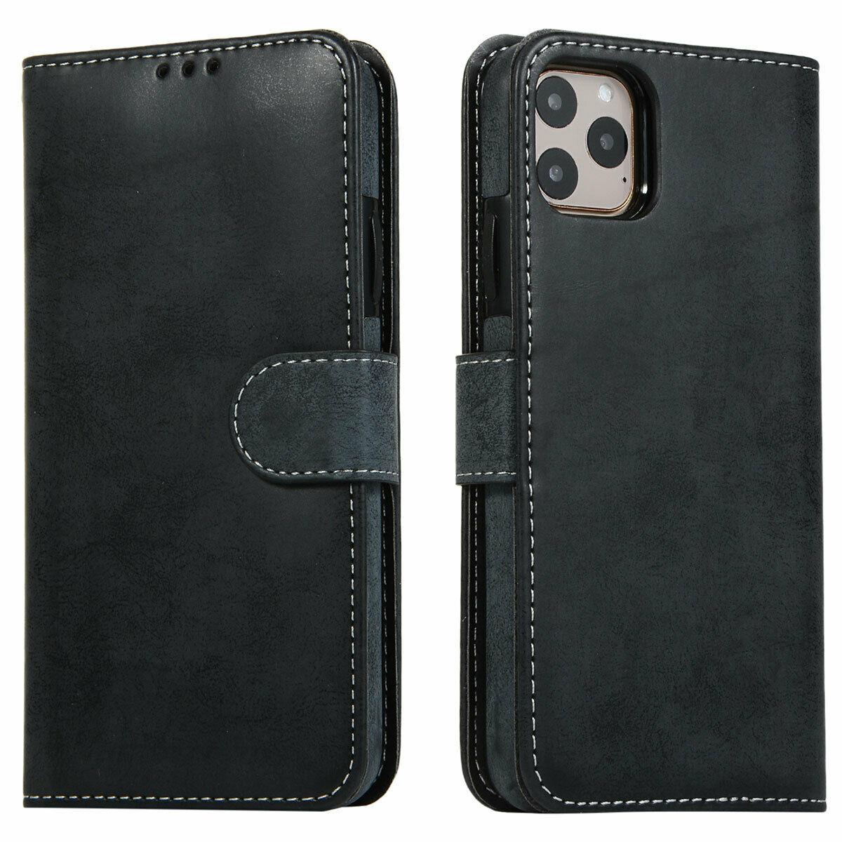 Flip Wallet Cover Leather Magnetic Card Slot Case For Apple iPhone