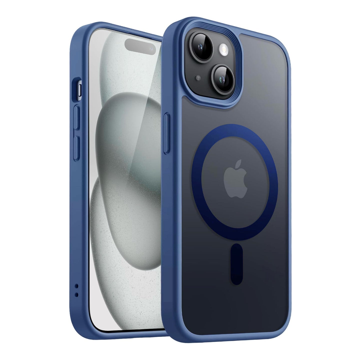 Case Clear Magnetic Shockproof Cover For iPhone 16 15 14 13 12 11 Pro Max Plus Mini