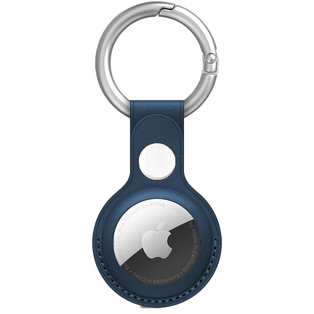 For Apple AirTag Leather Case Protective Shell Location Tracker Air Tag Cover