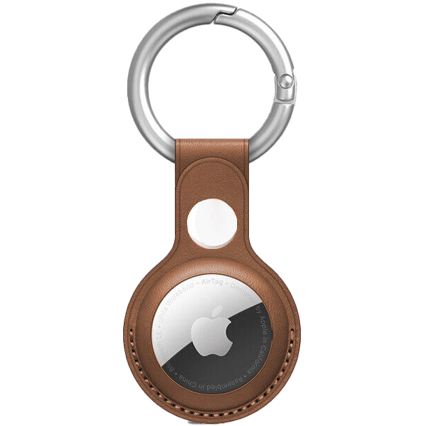 For Apple AirTag Leather Case Protective Shell Location Tracker Air Tag Cover