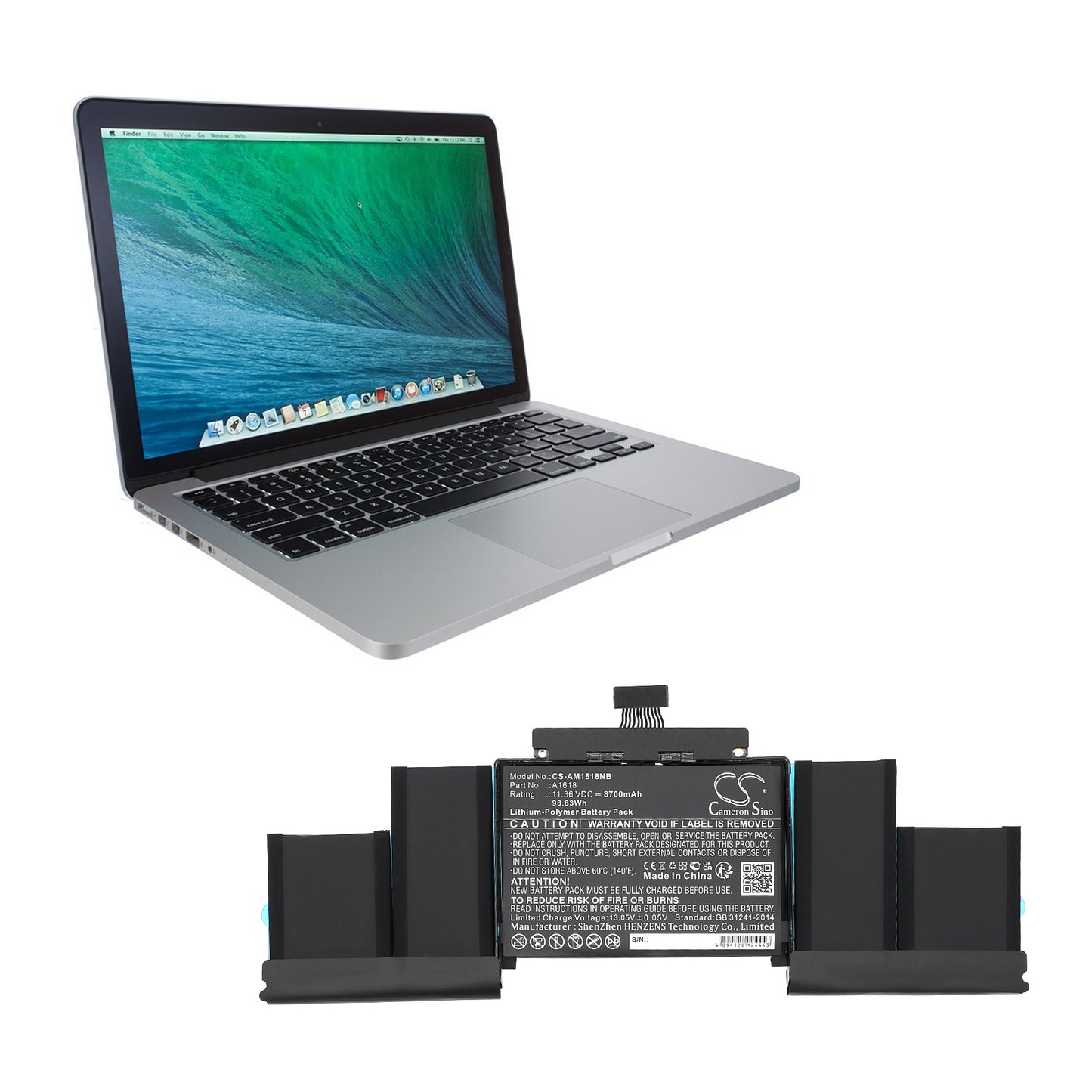 Cameron Sino CS-AM1618NB Battery – Compatible Replacement