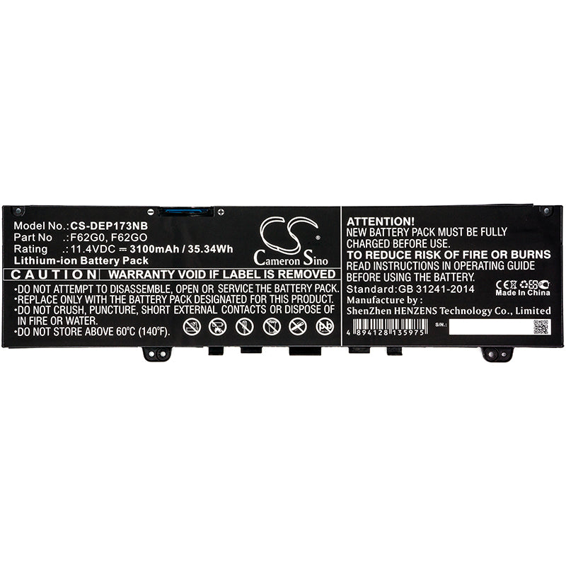 Cameron Sino CS-DEP173NB Battery – Compatible Replacement