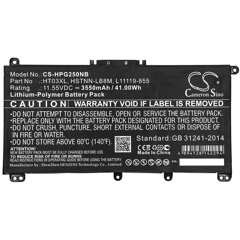Cameron Sino CS-HPG250NB Battery – Compatible Replacement