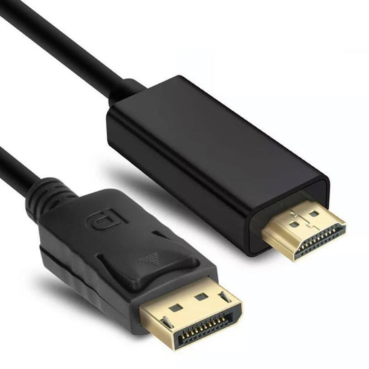 Displayport DP to HDMI 1.8M Cable Male to Male 1080p Full HD High Speed