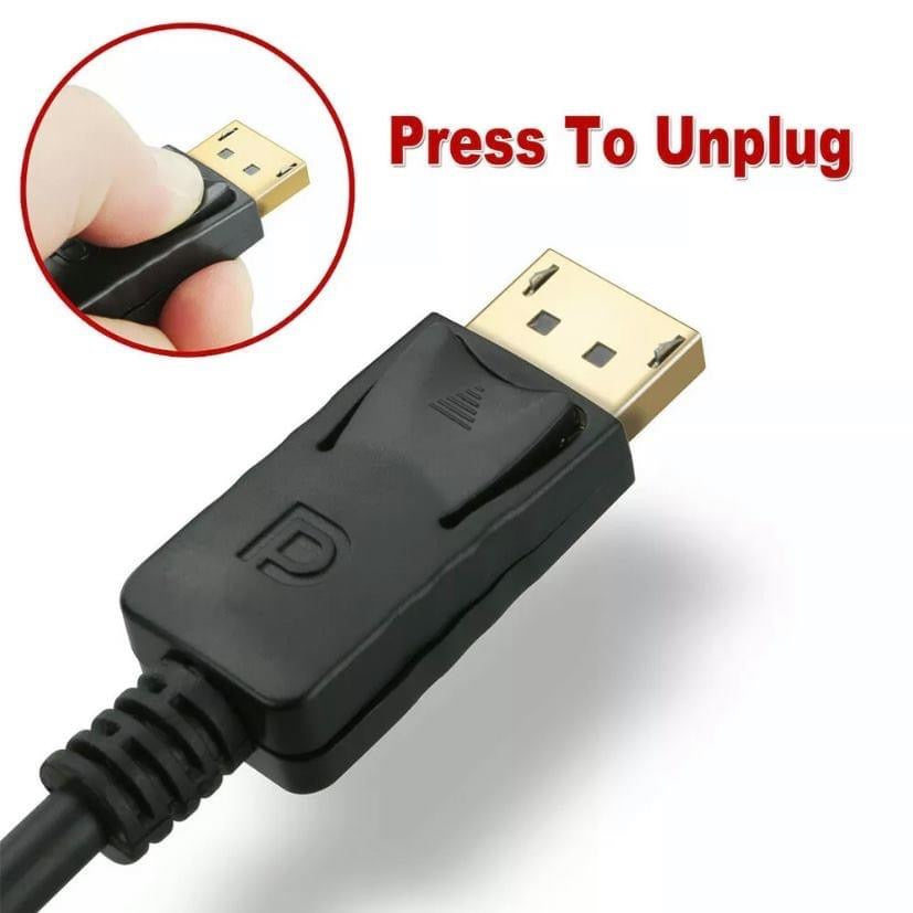 Displayport DP to HDMI 1.8M Cable Male to Male 1080p Full HD High Speed