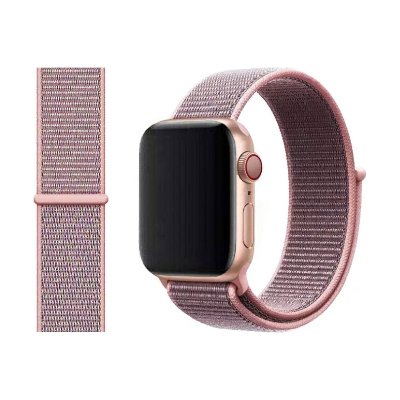 Woven Nylon Sports Watch Band Strap For Apple iWatch Ultra 10 9 8 7 6 5 4 3 2 1 SE 49 46 45 44 42 41 40 38 mm