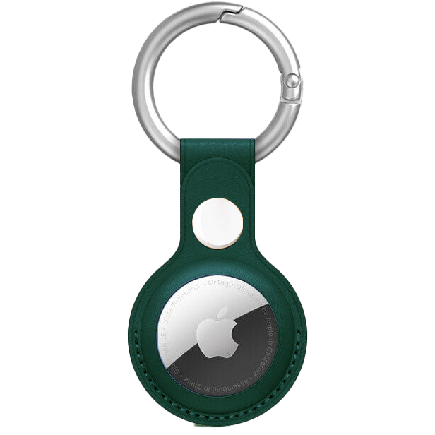 For Apple AirTag Leather Case Protective Shell Location Tracker Air Tag Cover