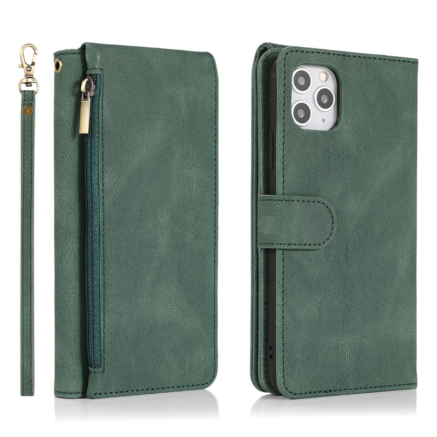 Flip Leather Case For iPhone 13 Series Wallet Card Slot Cover
