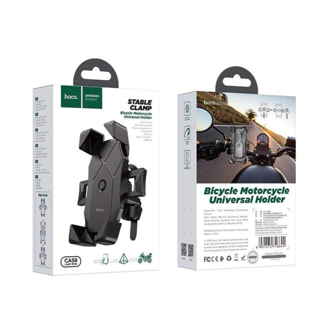 Hoco Universal Motor Bike Scooter Stroller Handlebar Mount Holder Cradle For Phone