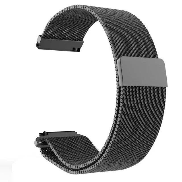 Stainless Steel Magnetic Milanese Loop Watch Band Strap For Samsung Galaxy Watch 4 5 6 7 Garmin Venu Huawei 20mm 22mm