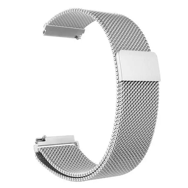 Stainless Steel Magnetic Milanese Loop Watch Band Strap For Samsung Galaxy Watch 4 5 6 7 Garmin Venu Huawei 20mm 22mm