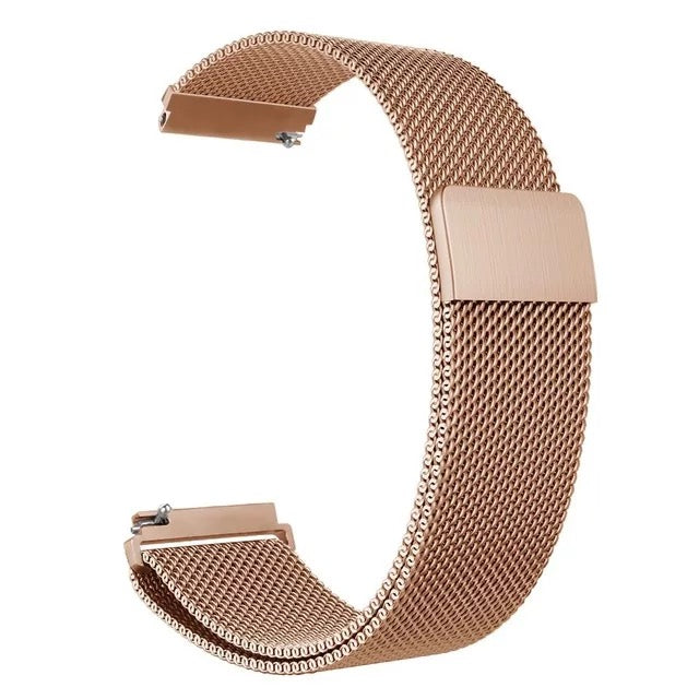 Stainless Steel Magnetic Milanese Loop Watch Band Strap For Samsung Galaxy Watch 4 5 6 7 Garmin Venu Huawei 20mm 22mm