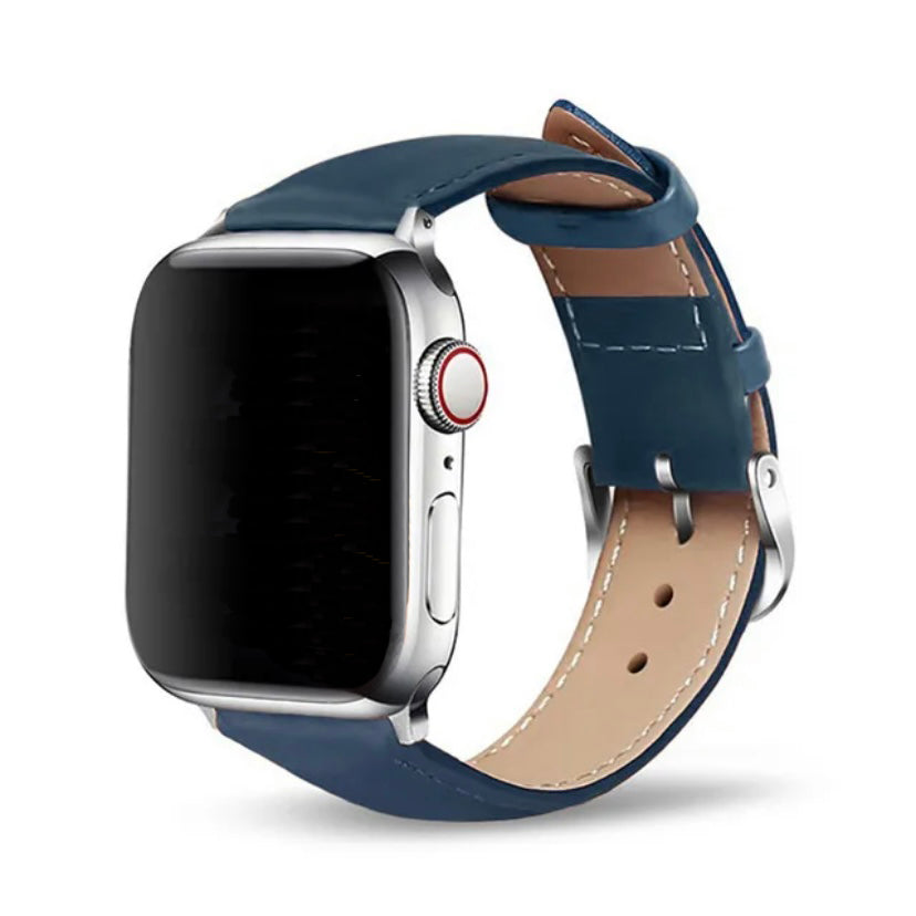 Premium Leather Watch Band Strap For Apple iWatch Ultra 10 9 8 7 6 5 4 3 2 1 SE 49 46 45 44 42 41 40 38 mm