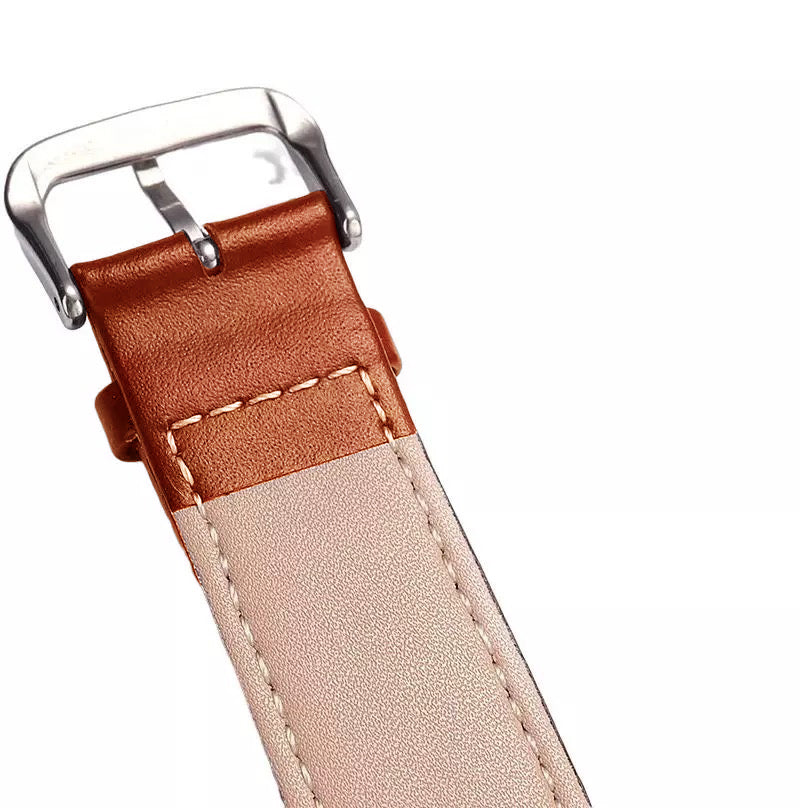 Premium Leather Watch Band Strap For Samsung Galaxy Watch Garmin Venu Huawei (22mm)