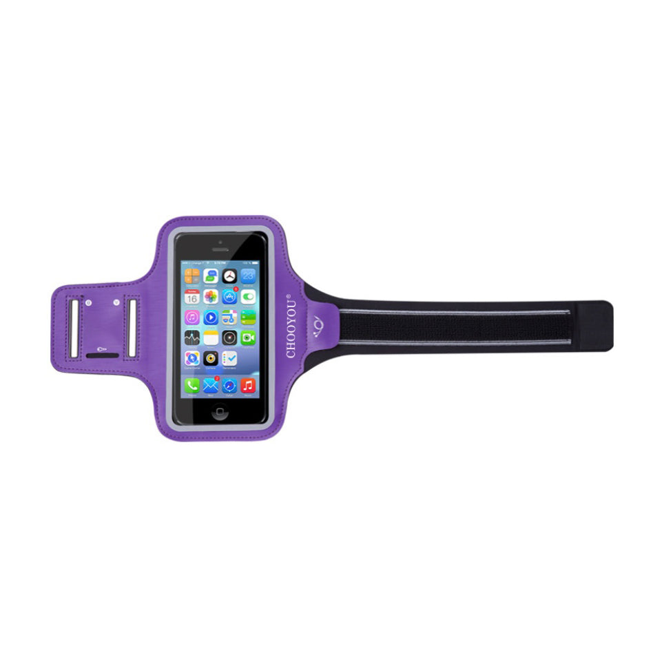 Universal Outdoor Sports Armband Case Phone Holder Gym Run Jog Night Reflection