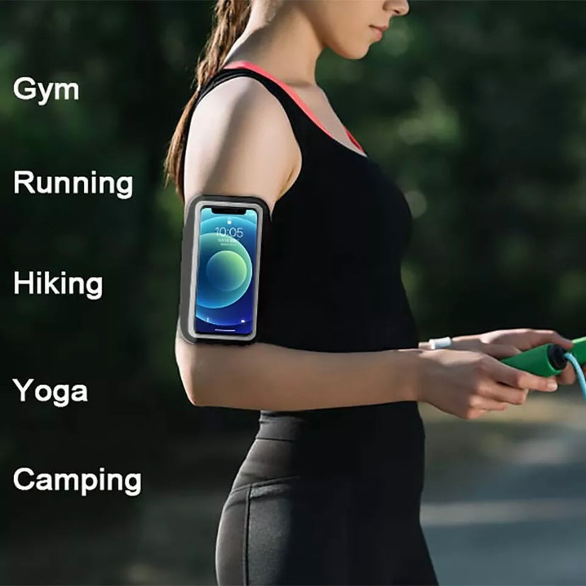 Universal Outdoor Sports Armband Case Phone Holder Gym Run Jog Night Reflection