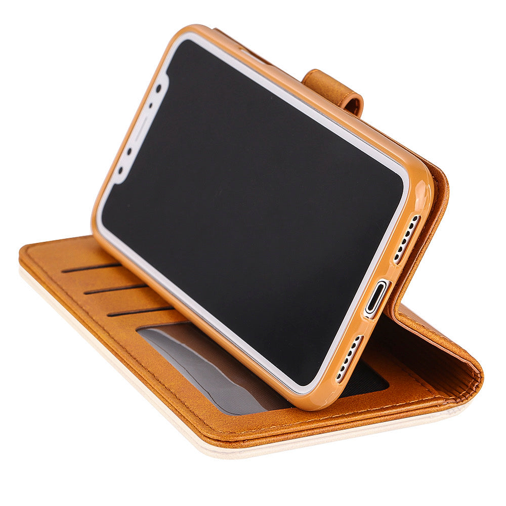 Wallet Leather Flip Case Cover For iPhone XS Max