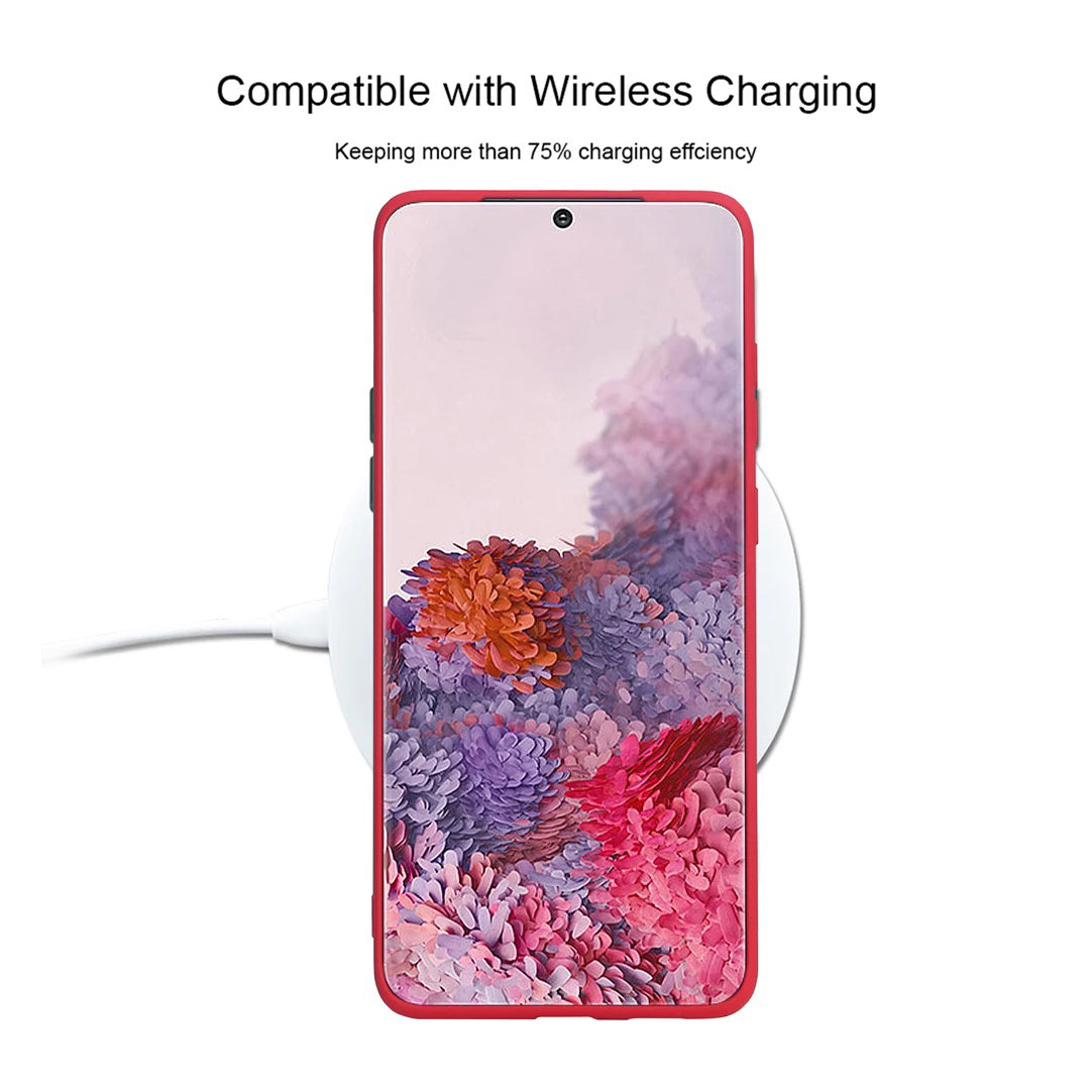 Shockproof Rubber Liquid Silicone Case For Samsung S20 S10 S9 S8 Plus Ultra Note 10 9 8