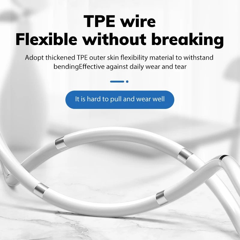 TOPK Self Winding 3A Fast Charging Charger USB Cable For Type-C