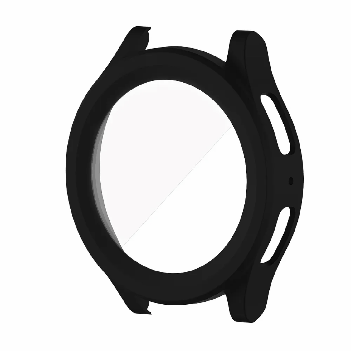 For Samsung Galaxy Watch 5 Pro 45mm Glass Cover PC Hard Shell Protective Case