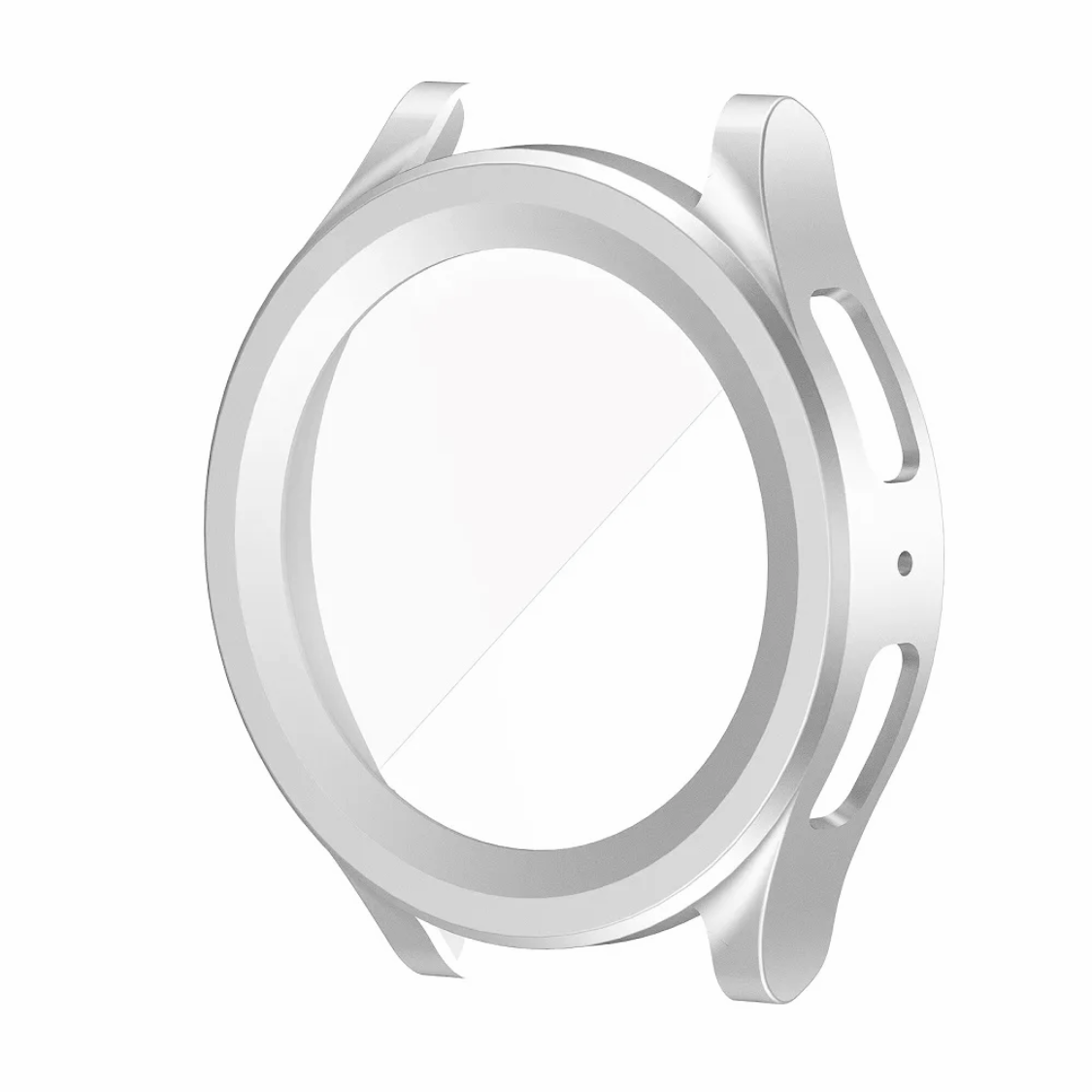 For Samsung Galaxy Watch 5 Pro 45mm Glass Cover PC Hard Shell Protective Case