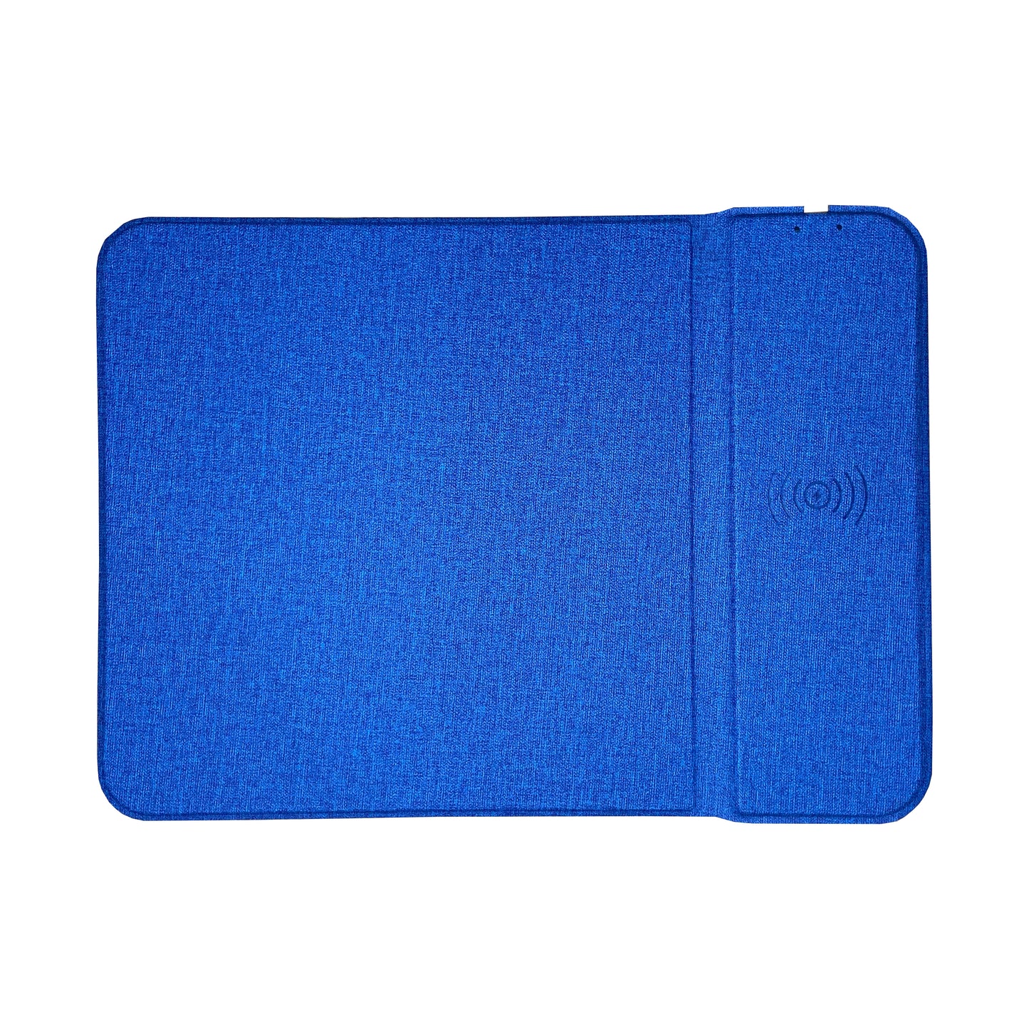 2 in 1 Foldable Mouse Pad With 10W Wireless Charger PU Leather For Smart Phones