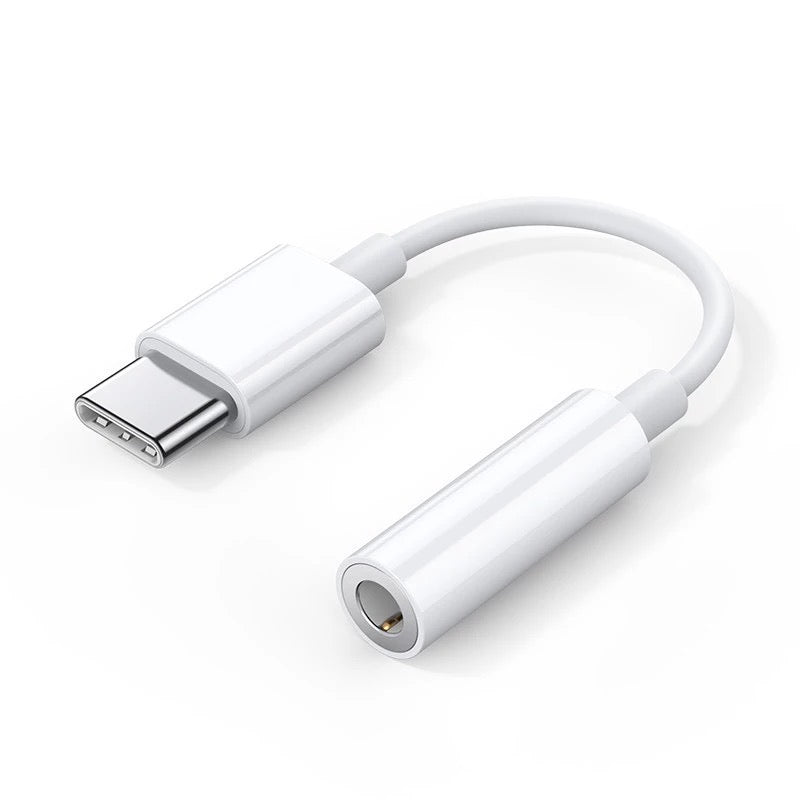 USB Type C to 3.5mm Headphone Audio Aux Stereo Cable Adapter