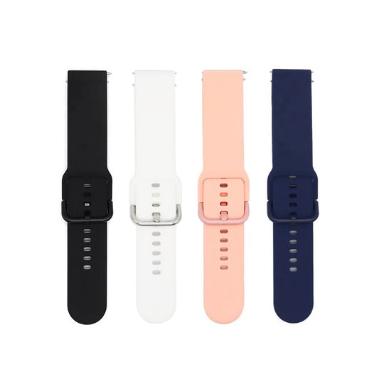 Silicone Sports Watch Band Strap For Samsung Galaxy Watch 4 5 6 7 Garmin Venu Huawei 20mm 22mm