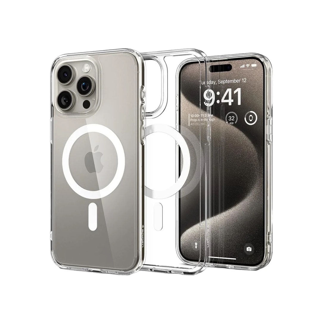 Case Clear Magnetic Shockproof Cover For iPhone 16 15 14 13 12 11 Pro Max Plus Mini