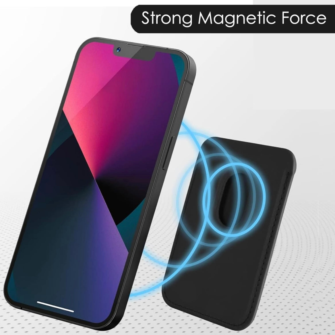 2-in-1 Magnetic Wallet MagSafe Card Holder Kickstand For Phone