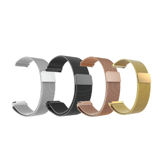 Stainless Steel Magnetic Milanese Loop Watch Band Strap For Samsung Galaxy Watch 4 5 6 7 Garmin Venu Huawei 20mm 22mm