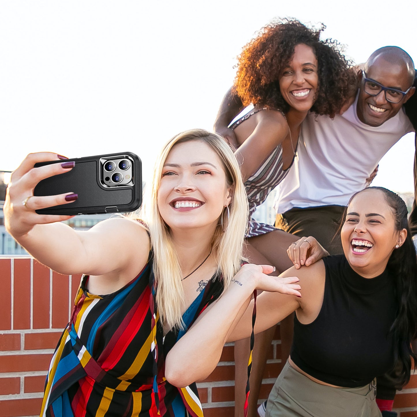 Rugged Case Shockproof Heavy Duty Cover For iPhone 15 Pro Max Plus