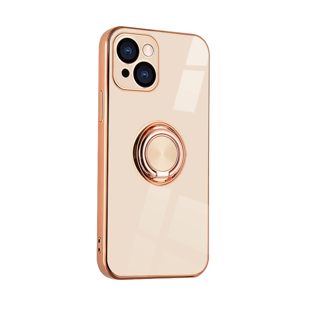 Luxury Shockproof Ring Case Stand Cover For iPhone 13