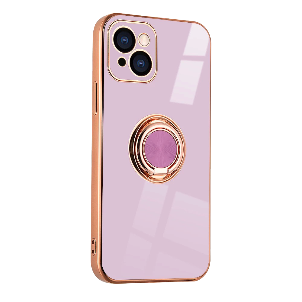 Luxury Shockproof Ring Case Stand Cover For iPhone 13