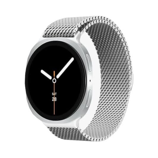 Samsung Galaxy Watch 8 40mm/44mm/Classic 46mm Stainless Steel Magnetic Milanese Loop Watch Band Strap