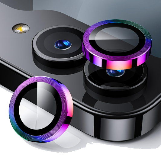 For Samsung Galaxy Z Flip 7 Metal Camera Lens Glass Individual Eagle Protector Cover - Multicolour